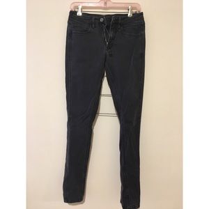 Ksubi washed black skinny jeans
